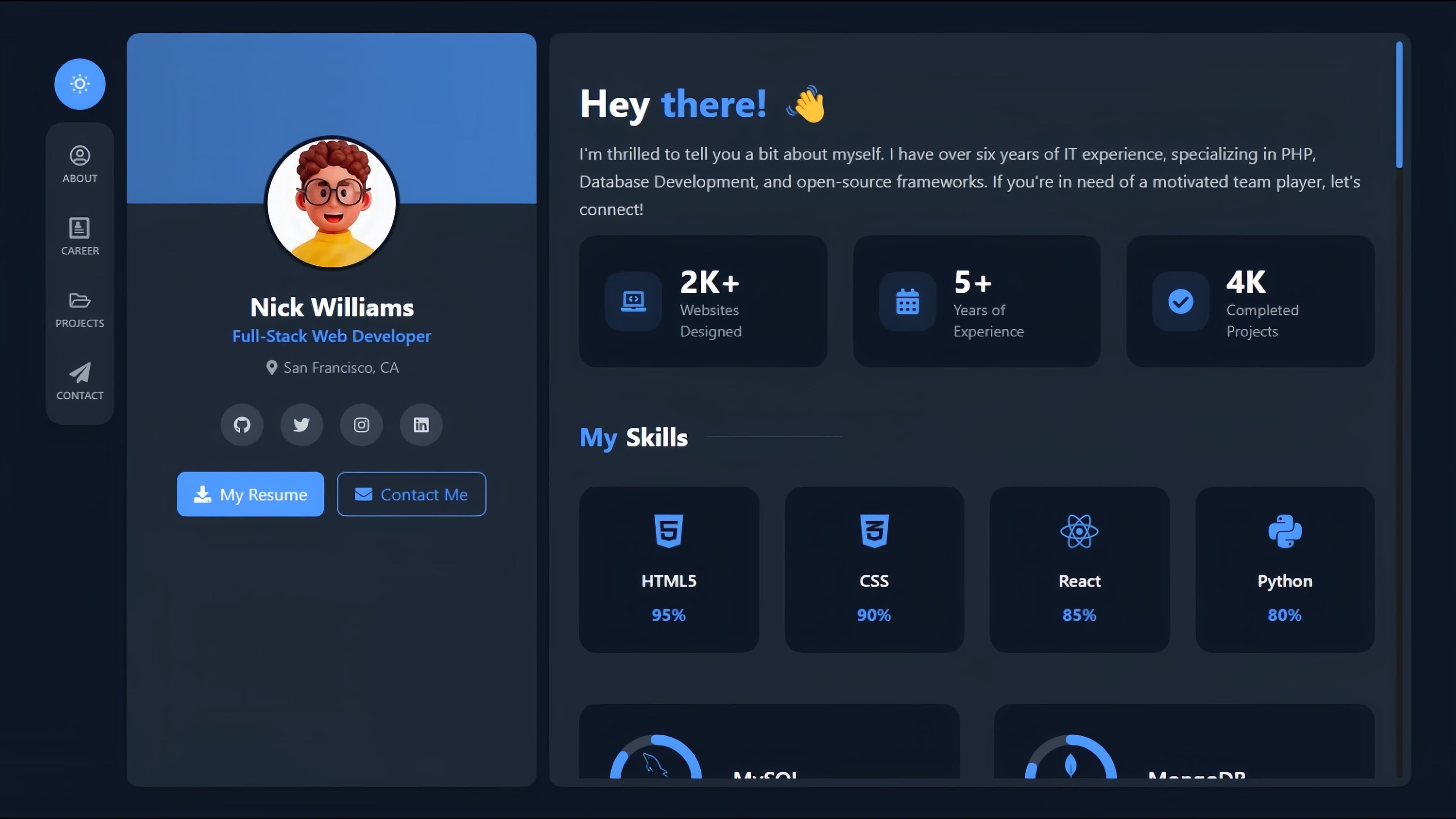 Modern Portfolio