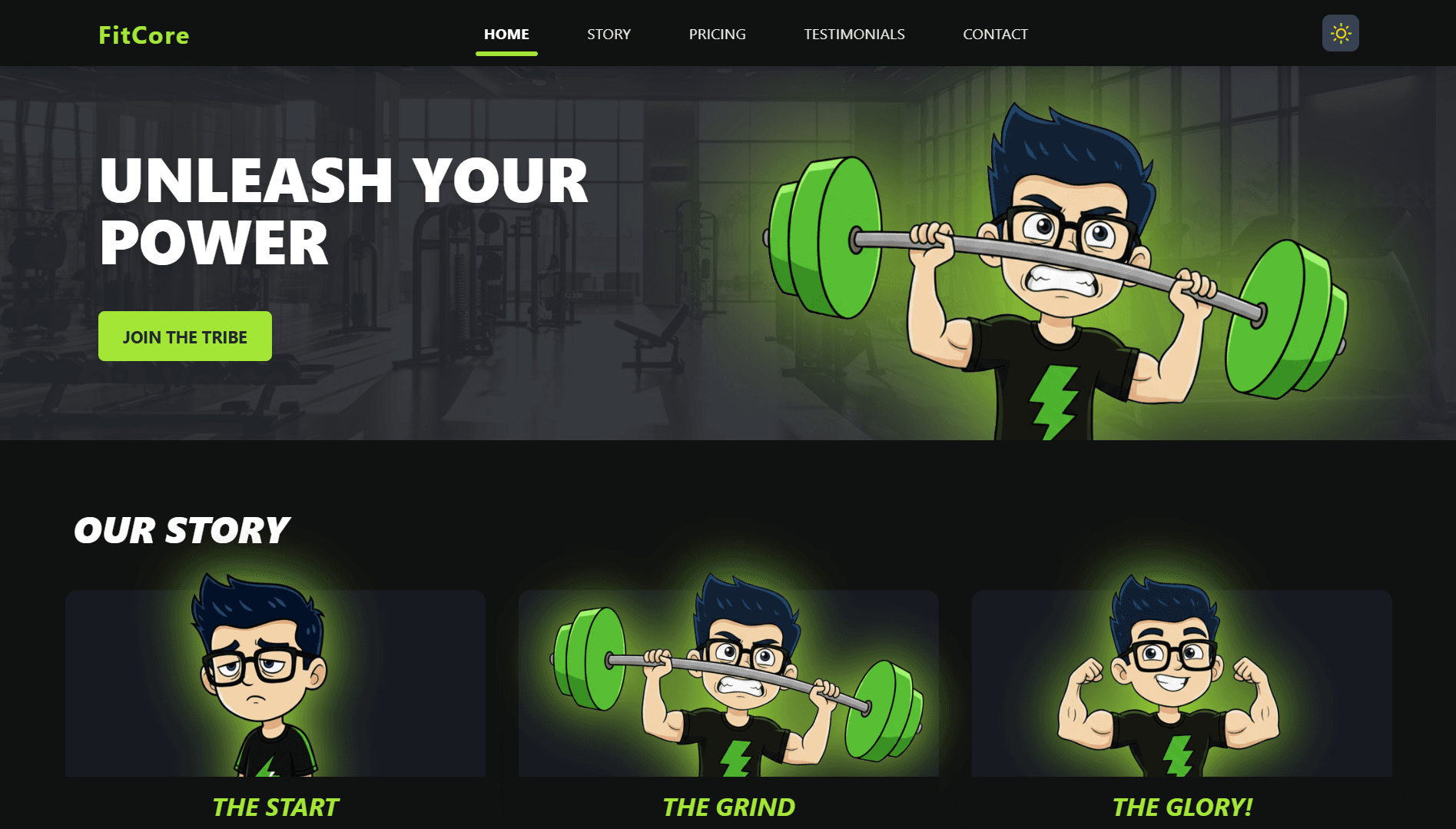 Gym Website